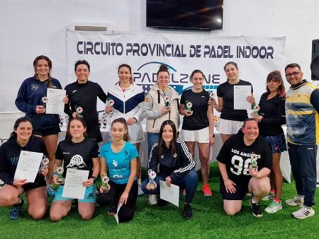 Imagen Sergio Tierno, en esta ocasión formando pareja con Sergio Gómez, gana por tercera vez en el Circuito Provincial de Pádel Indoor 2024 de...